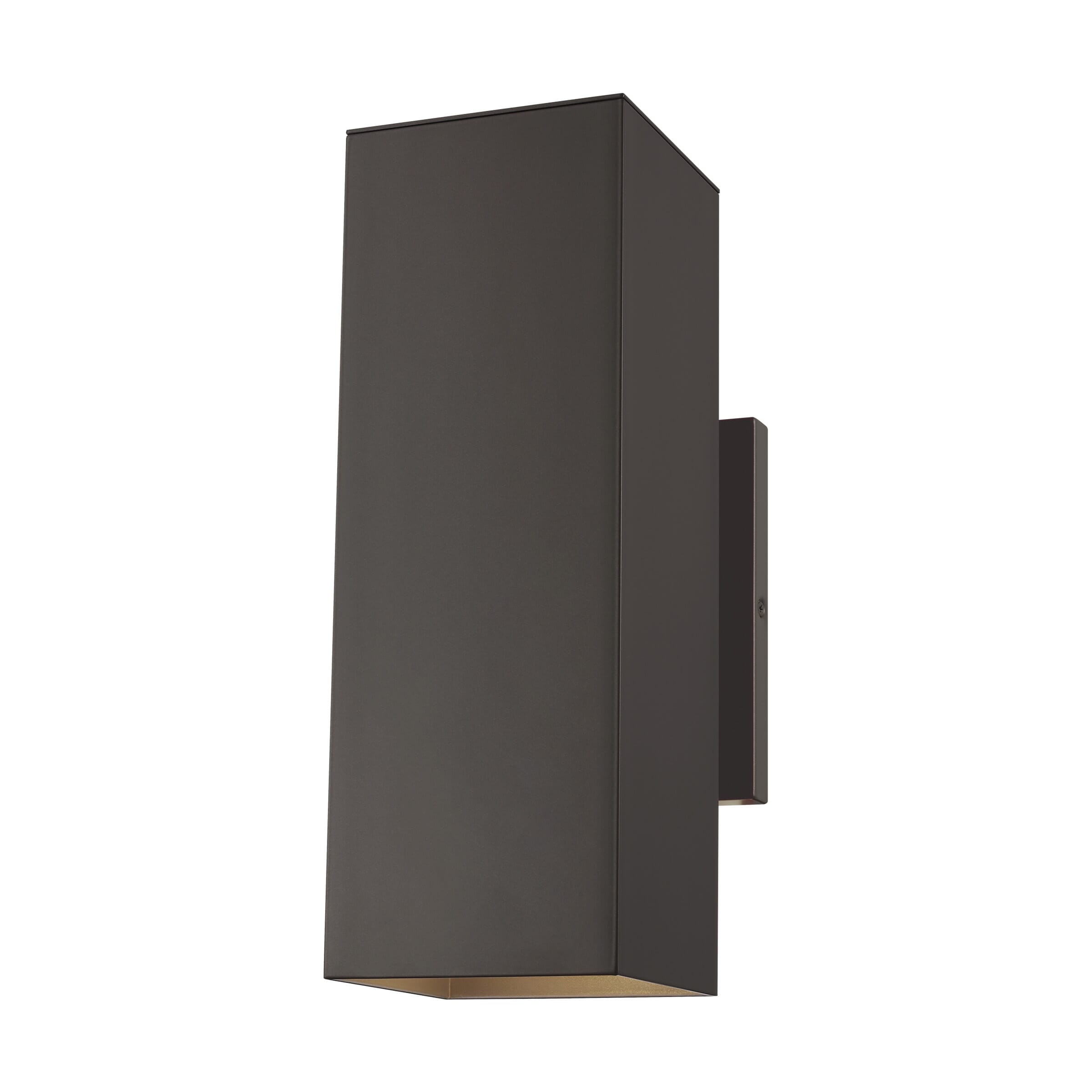 Sea Gull Pohl 2-Light Outdoor Wall Light in Bronze
