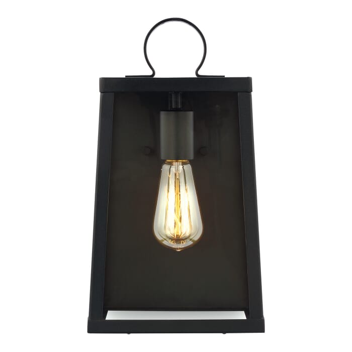 Marinus 1-Light Outdoor Wall Lantern in Black Marinus 1-Light Outdoor Wall Lantern in Black