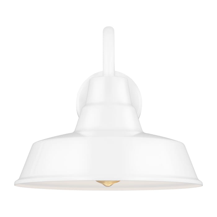 Sea Gull Barn Light Outdoor Wall Light in White Sea Gull Barn Light Outdoor Wall Light in White