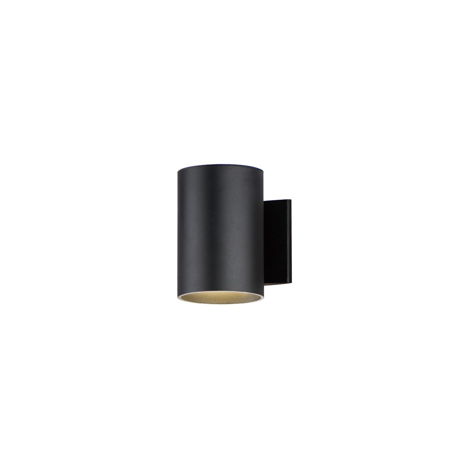Black LED Outdoor Wall Sconce from the Outpost Collection