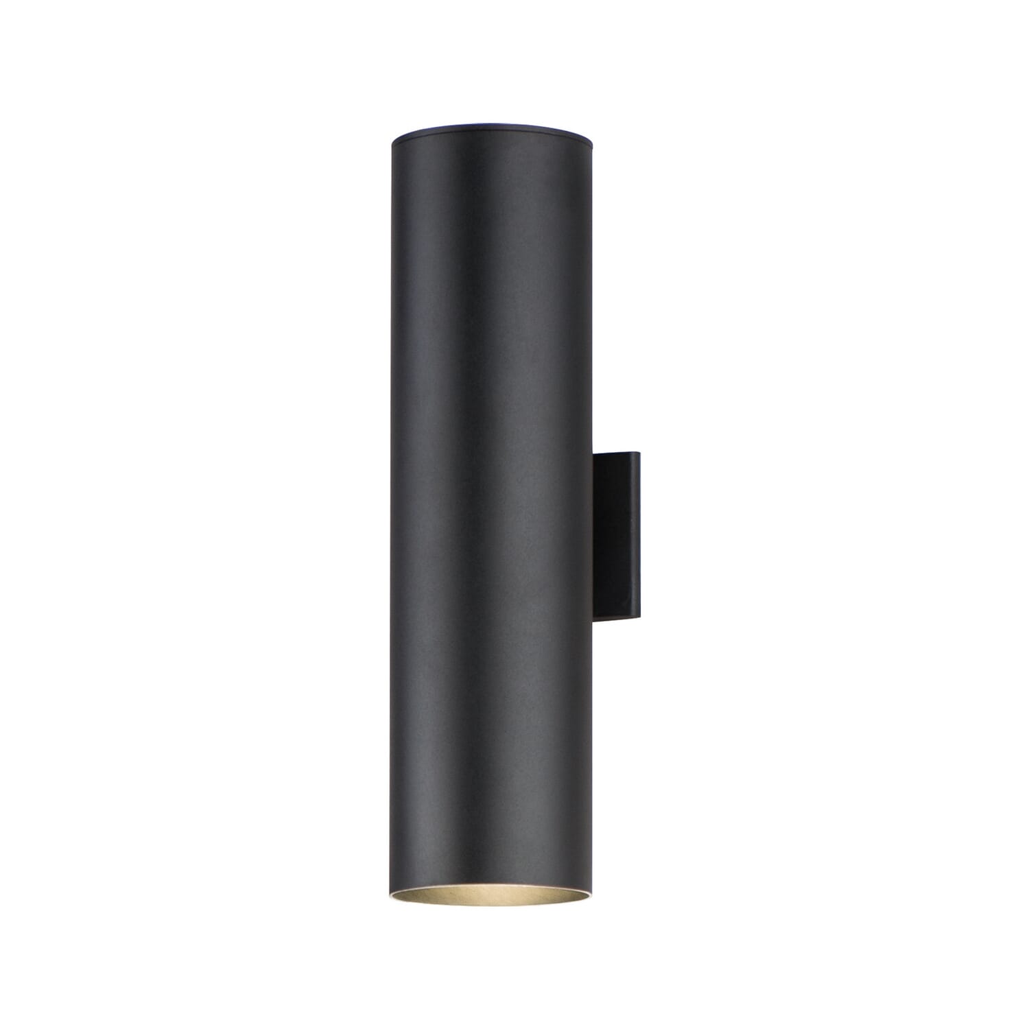Black LED Outdoor Wall Sconce from the Outpost Collection