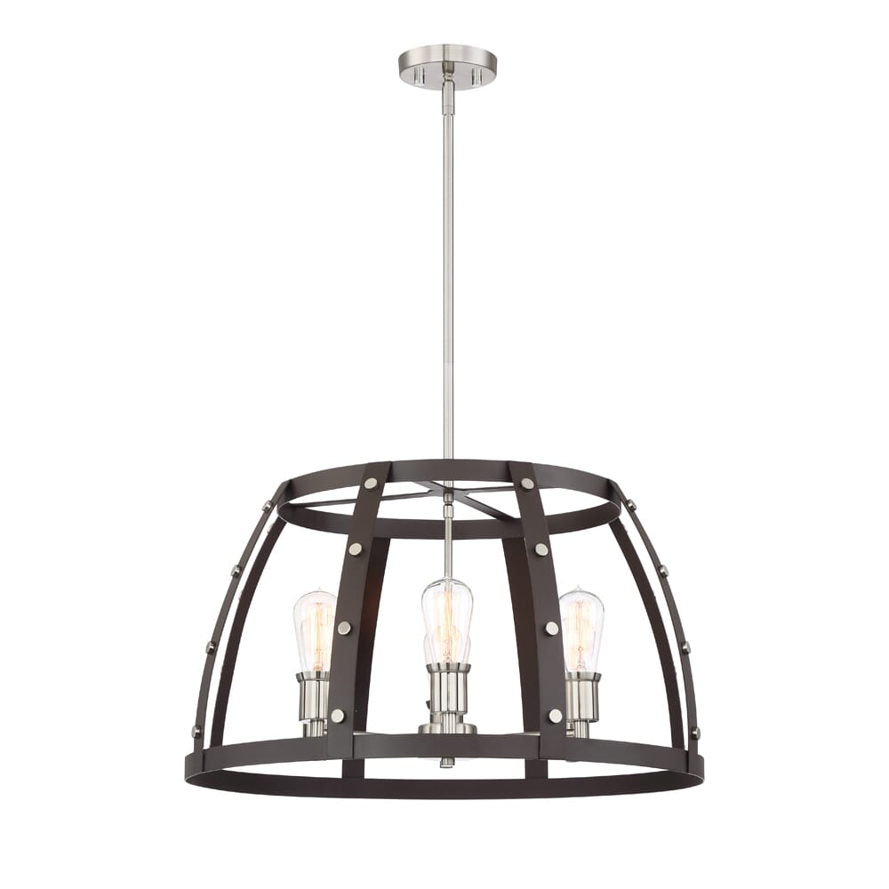 Presidio 6-Light Chandelier in Rustique