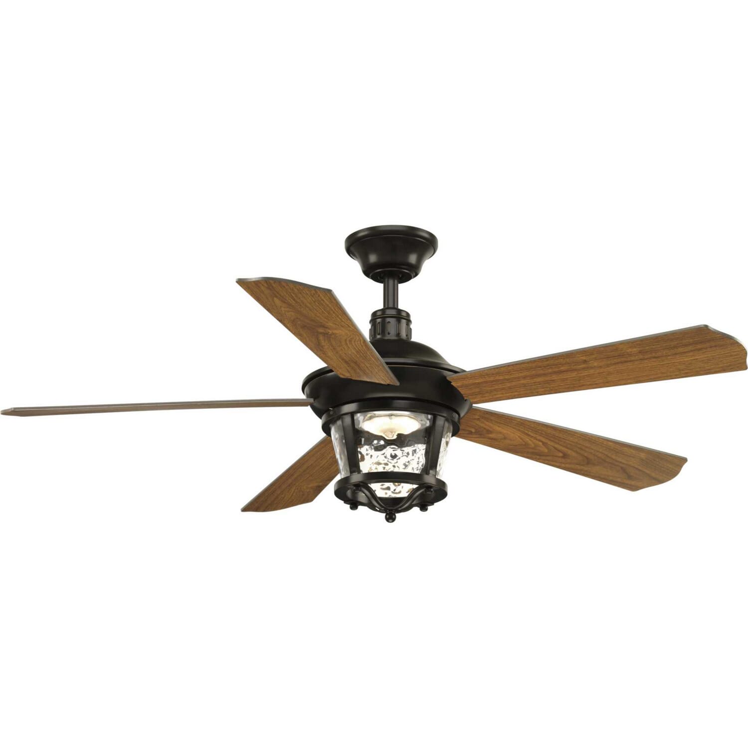 Antique Bronze 52"Ceiling Fan from the Smyrna Collection