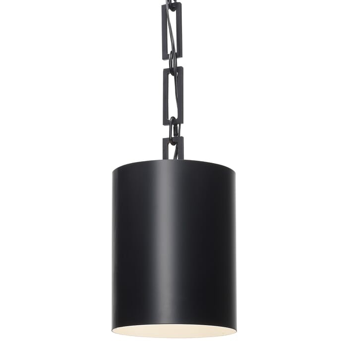 Brian Patrick Flynn for Crystorama Alston 8" Pendant in Matte Black Brian Patrick Flynn for Crystorama Alston 8" Pendant in Matte Black