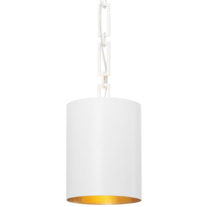 Brian Patrick Flynn for Crystorama Alston 8" Pendant in Matte White Brian Patrick Flynn for Crystorama Alston 8" Pendant in Matte White