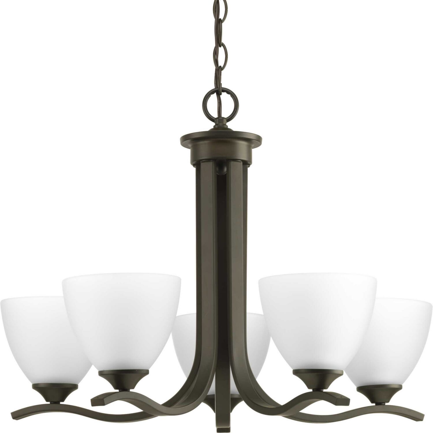 Antique Bronze Five Light Chandelier from the Laird Collection