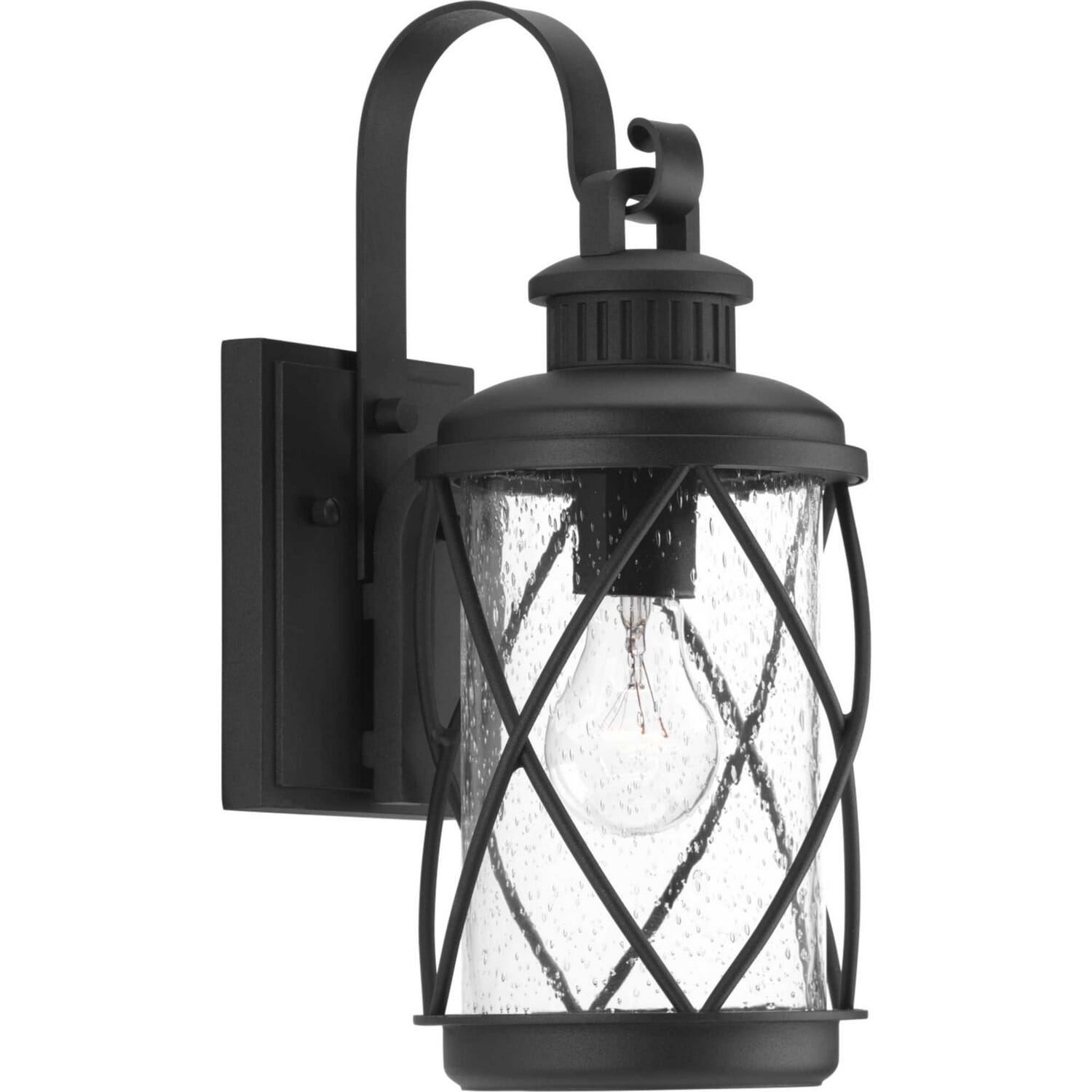 Black One Light Wall Lantern from the Hollingsworth Collection
