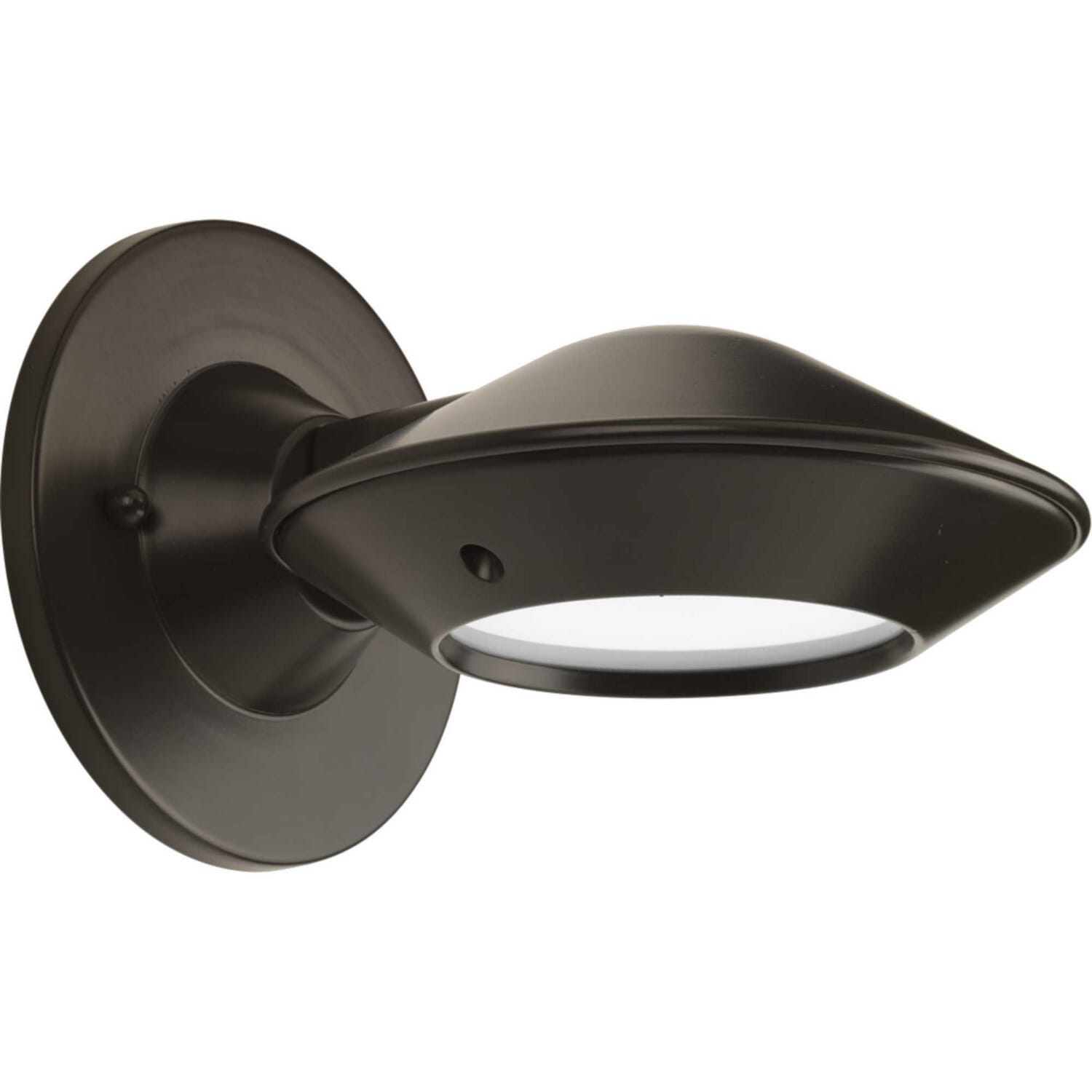 Antique Bronze LED Wall Lantern from the Strata Led Collection