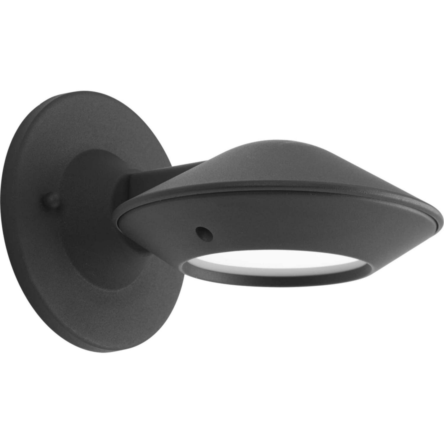 Black LED Wall Lantern from the Strata Led Collection