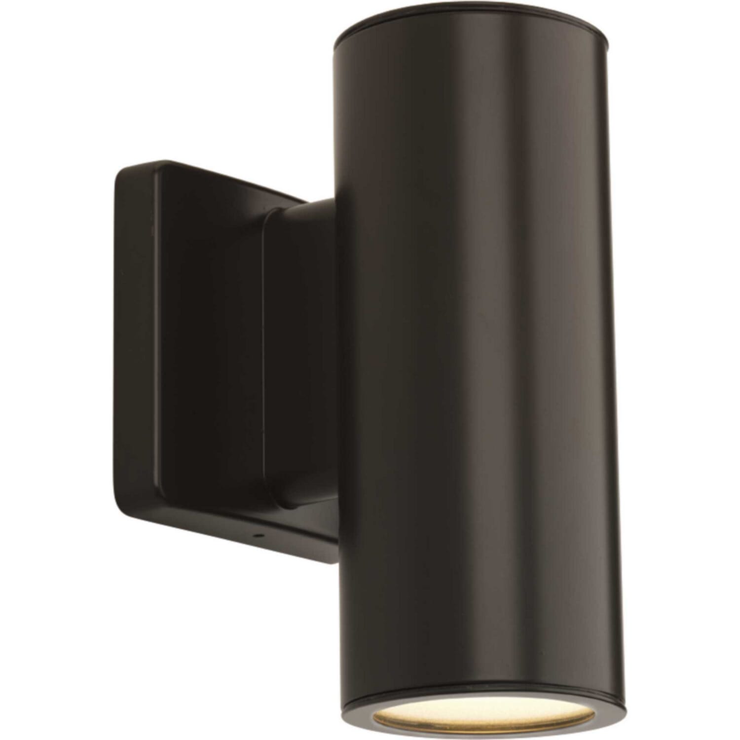 Antique Bronze LED Wall Lantern from the 3In Cylinders Collection