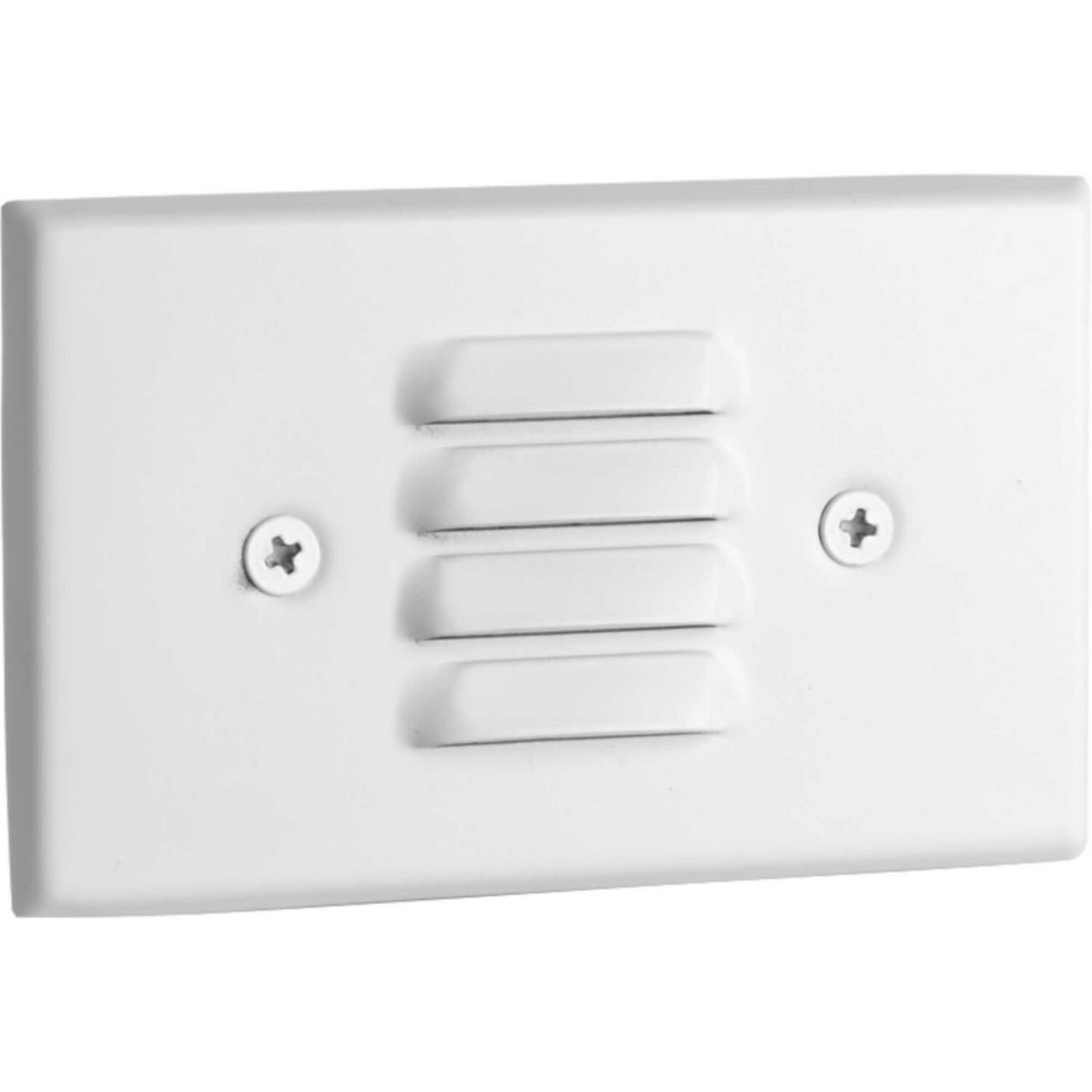 Satin White LED Step Light from the Indoor Step Light Collection