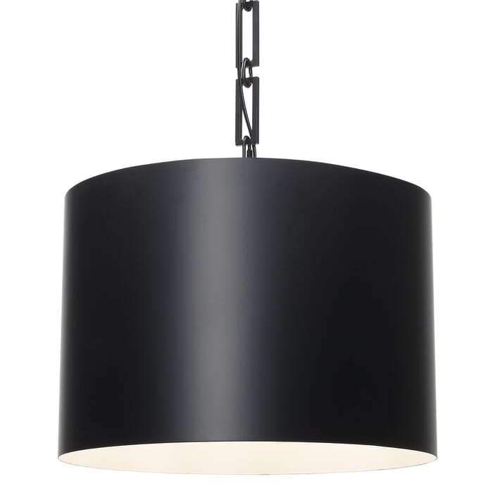 Brian Patrick Flynn for Crystorama Alston 20" Chandelier in Matte Black Brian Patrick Flynn for Crystorama Alston 20" Chandelier in Matte Black