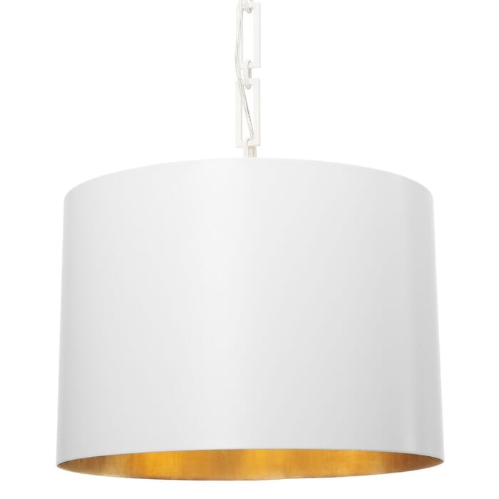Crystorama by Brian Patrick Flynn Alston Chandelier in Matte White Crystorama by Brian Patrick Flynn Alston Chandelier in Matte White