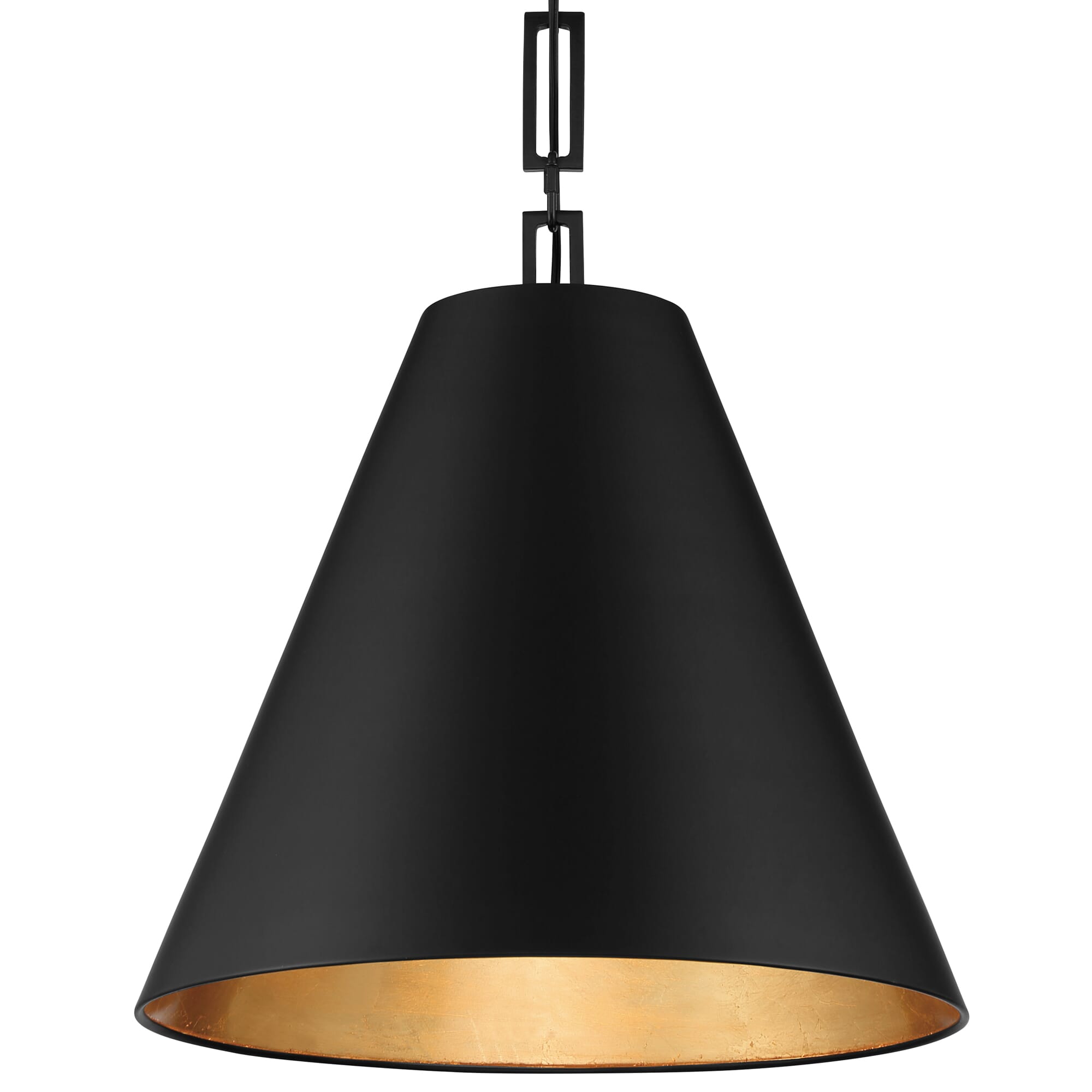 Crystorama Alston 3-Light Traditional Chandelier in Matte Black and Antique Gold
