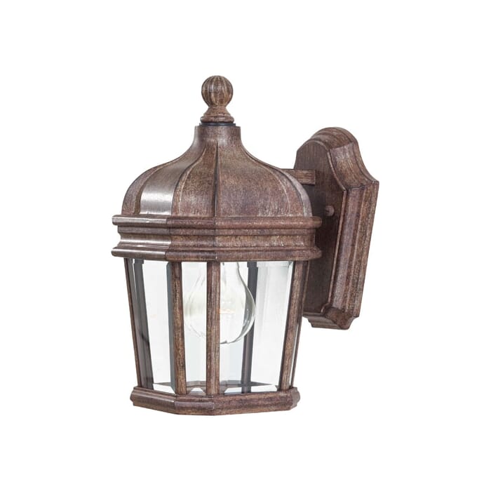 The Great Outdoors Harrison 12" Outdoor Wall Light in Vintage Rust The Great Outdoors Harrison 12" Outdoor Wall Light in Vintage Rust