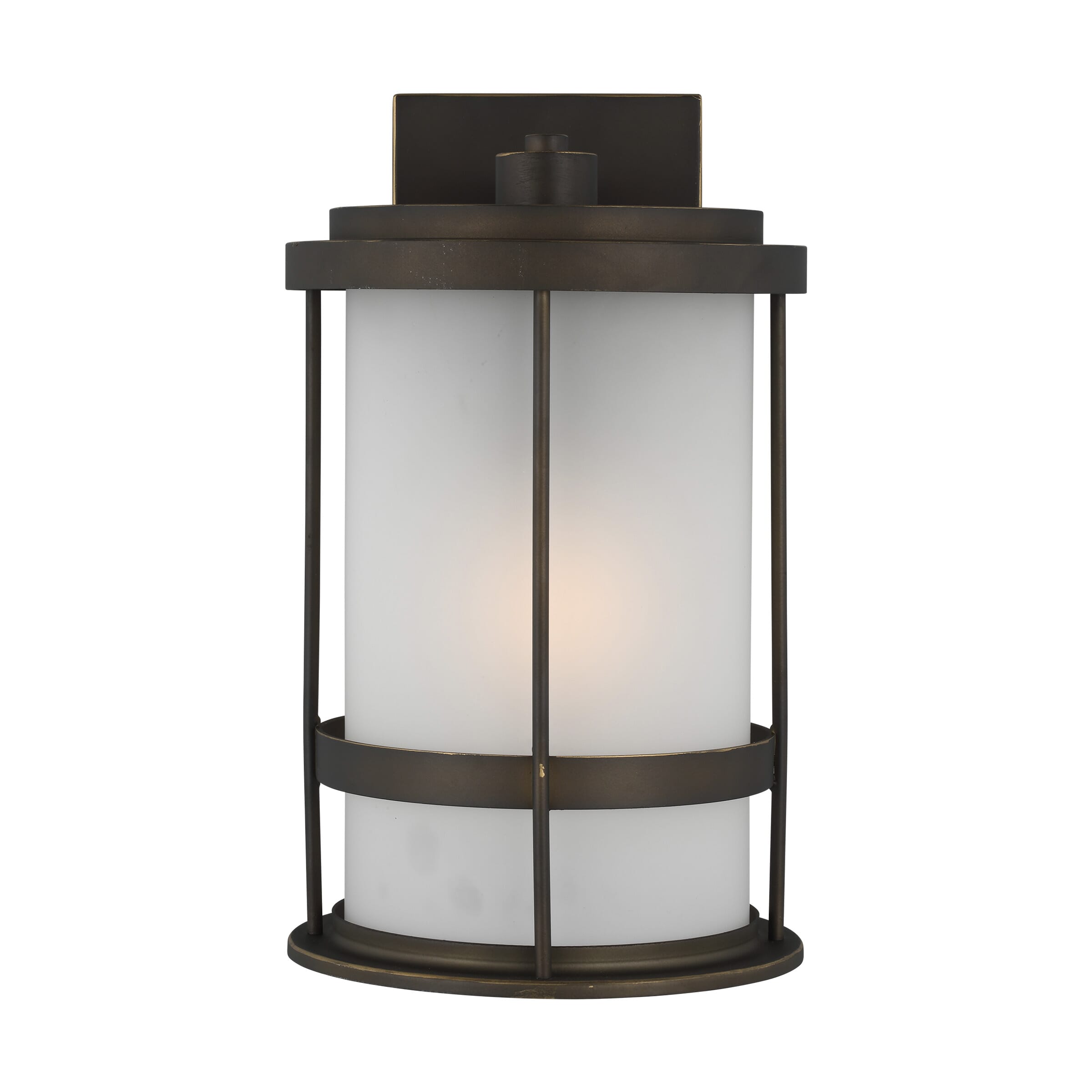 Wilburn Outdoor Wall Light in Antique Bronze