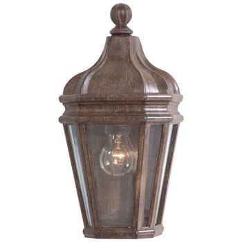 The Great Outdoors Harrison 15" Outdoor Wall Light in Vintage Rust