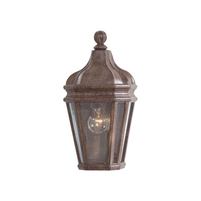 The Great Outdoors Harrison 15" Outdoor Wall Light in Vintage Rust The Great Outdoors Harrison 15" Outdoor Wall Light in Vintage Rust
