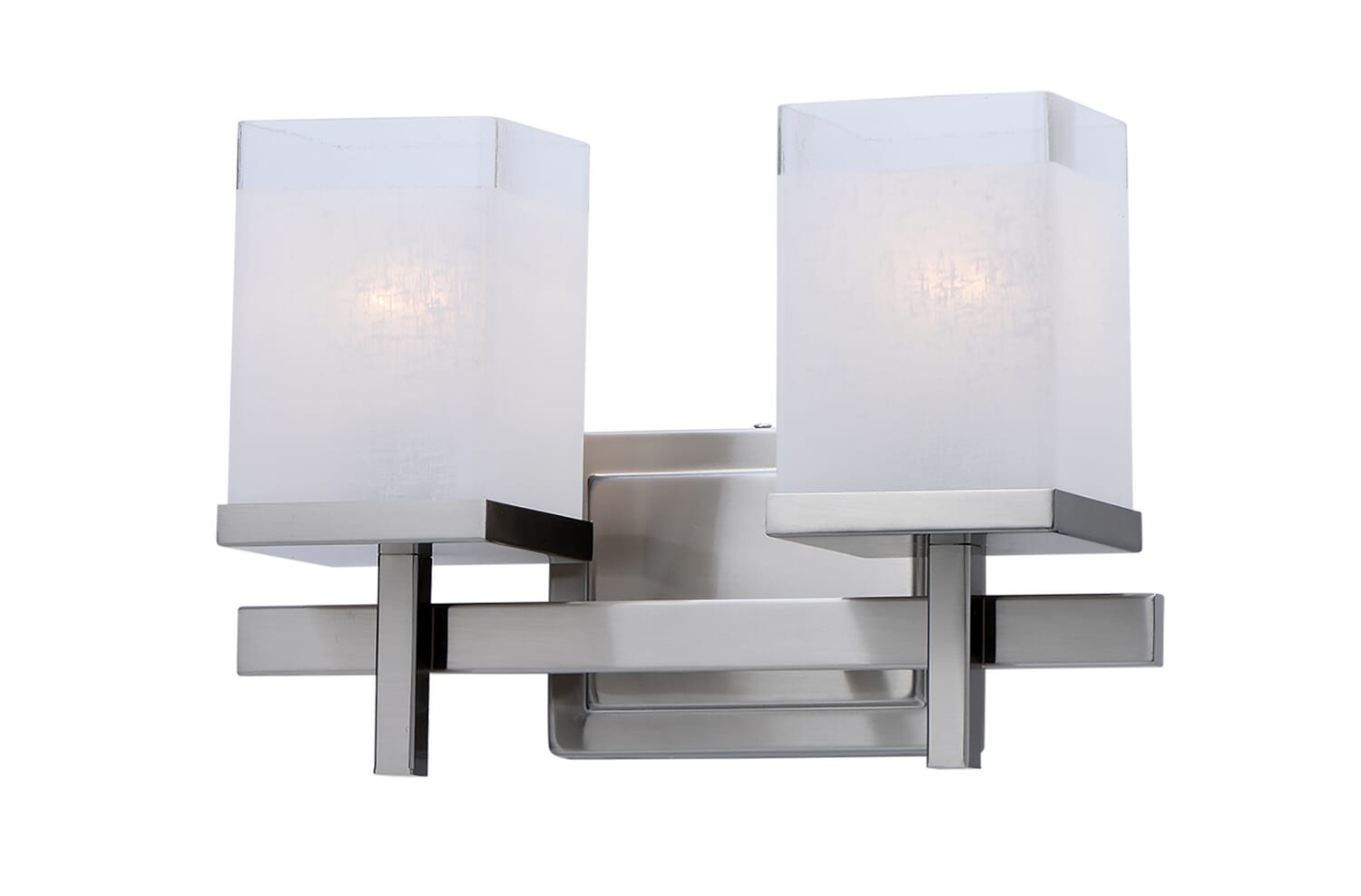 Tetra 2-Light Bath Vanity in Pewter