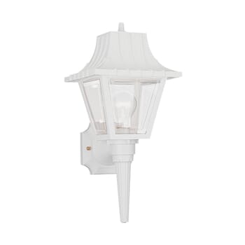 Sea Gull Polycarbonate 18" Outdoor Wall Light in White