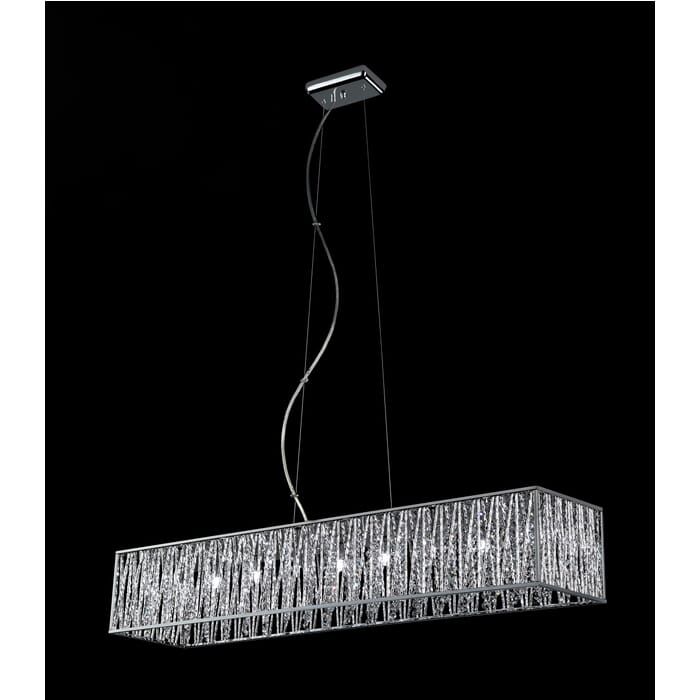 Z-Lite Terra 9-Light Chandelier In Chrome Z-Lite Terra 9-Light Chandelier In Chrome