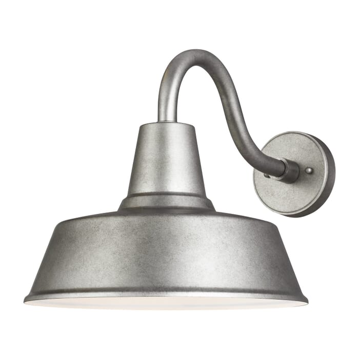 Barn Light 1-Light Outdoor Wall Lantern in Weathered Pewter Barn Light 1-Light Outdoor Wall Lantern in Weathered Pewter