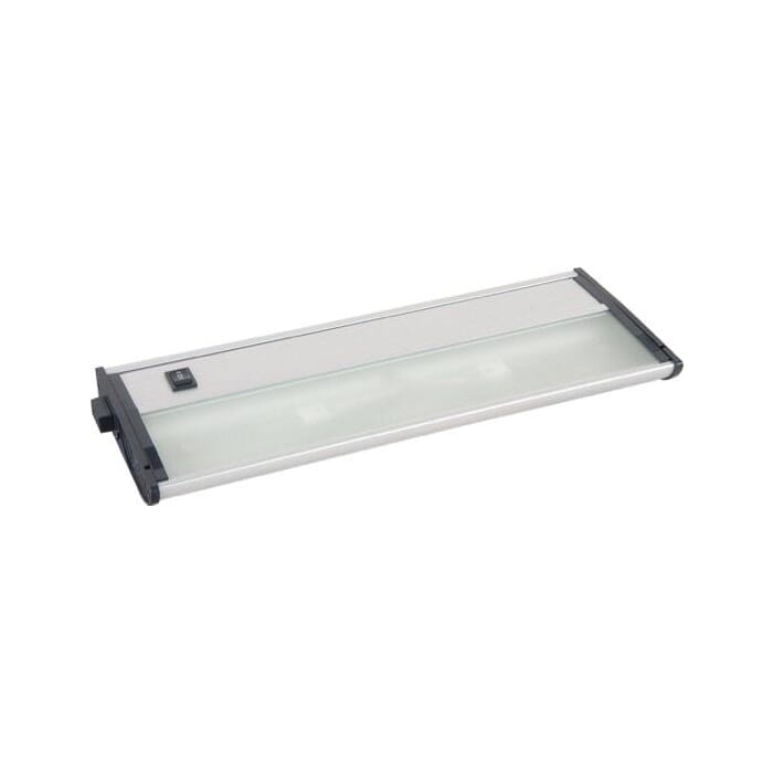 Maxim Lighting CounterMax MX-X12-LX 2-Light 2-Light Under Cabinet Kit in Brushed Aluminum Maxim Lighting CounterMax MX-X12-LX 2-Light 2-Light Under Cabinet Kit in Brushed Aluminum