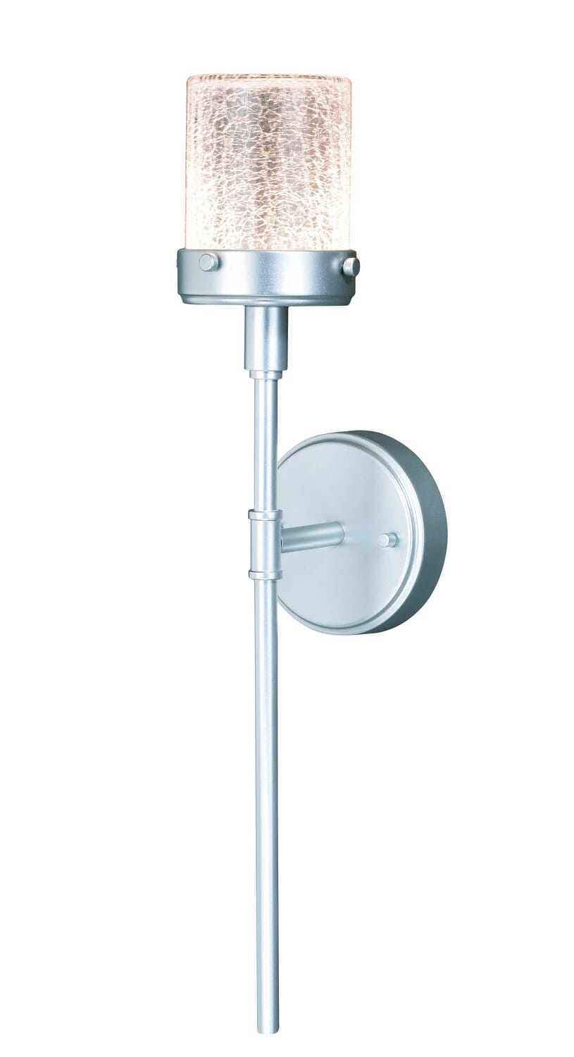 Levanto 1-Light LED Outdoor Wall Mount in Painted Satin Nickel