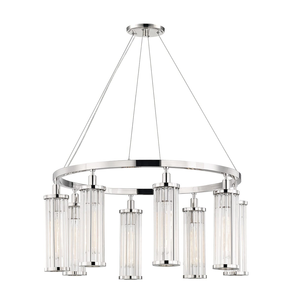 Eight Light Chandelier