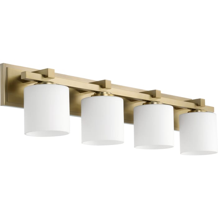 Four Light Vanity by Quorum Four Light Vanity by Quorum