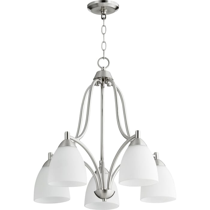 Five Light Chandelier by Quorum Five Light Chandelier by Quorum