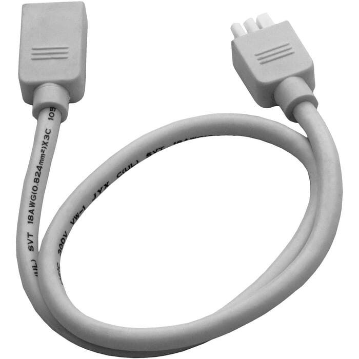 Maxim Lighting CounterMax MXInterLink3 18" Interlink Cord in White Maxim Lighting CounterMax MXInterLink3 18" Interlink Cord in White