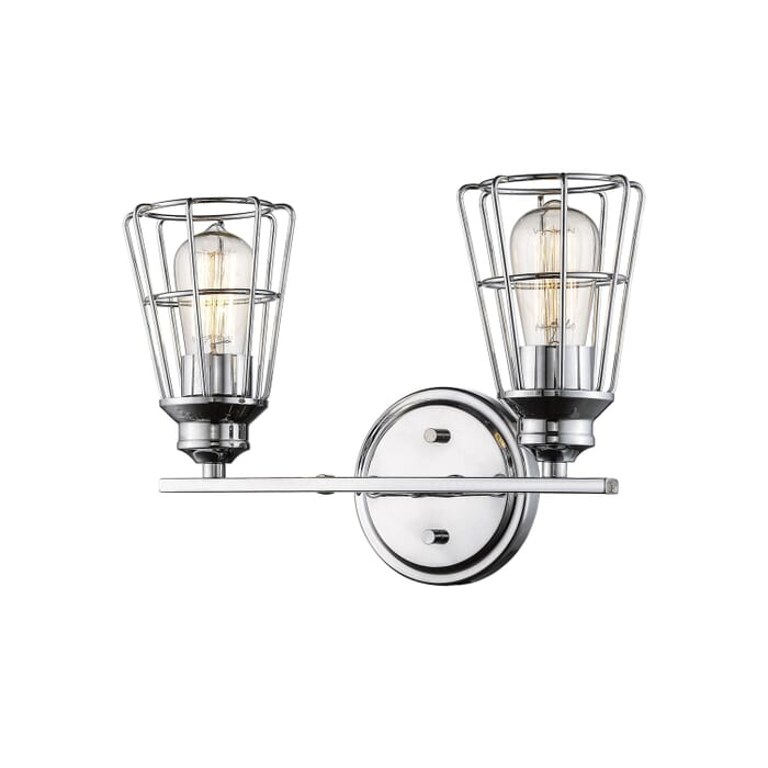 2-Light Vanity Light in Chrome 2-Light Vanity Light in Chrome