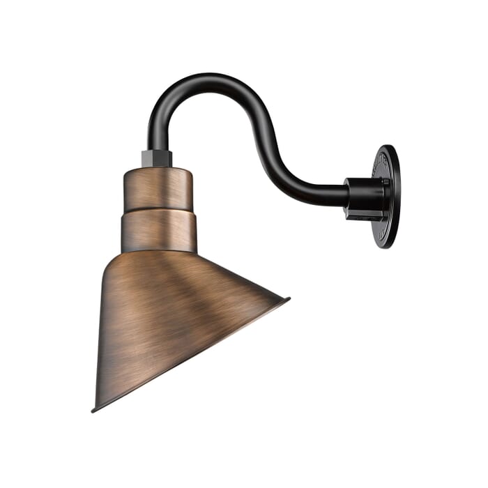 R Series 1-Light Angle Shade in Copper/Antique/Verde R Series 1-Light Angle Shade in Copper/Antique/Verde
