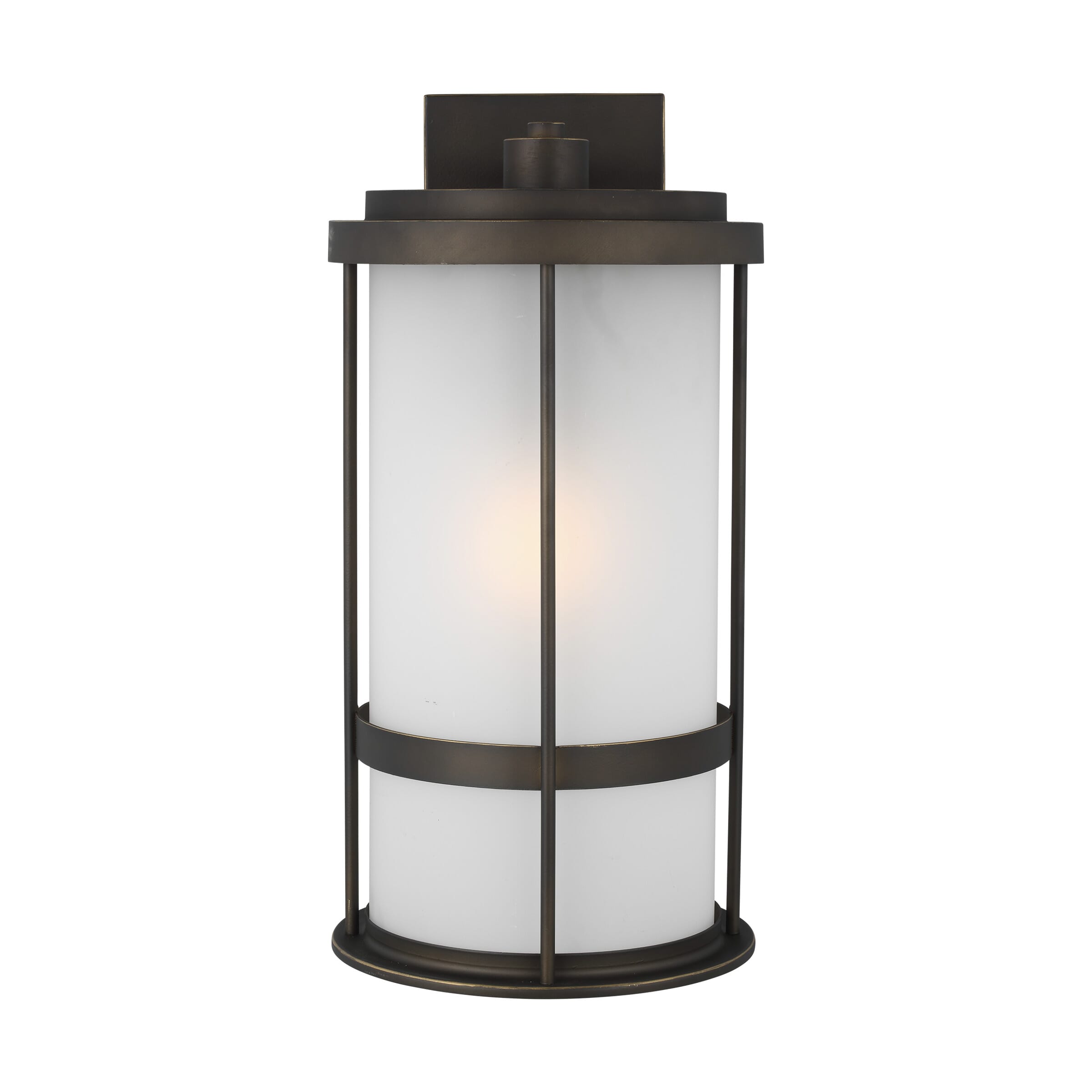 Wilburn Outdoor Wall Light in Antique Bronze