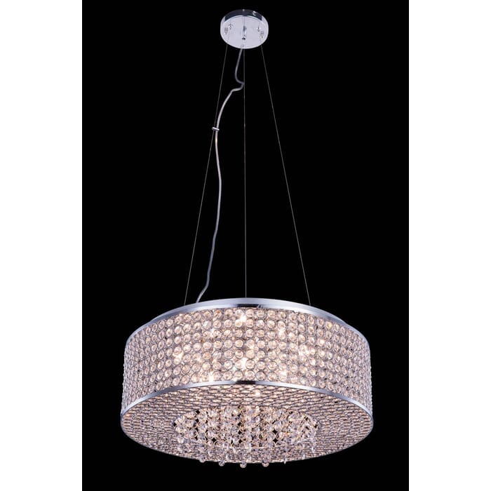Amelie 8-Light Pendant in Chrome Amelie 8-Light Pendant in Chrome