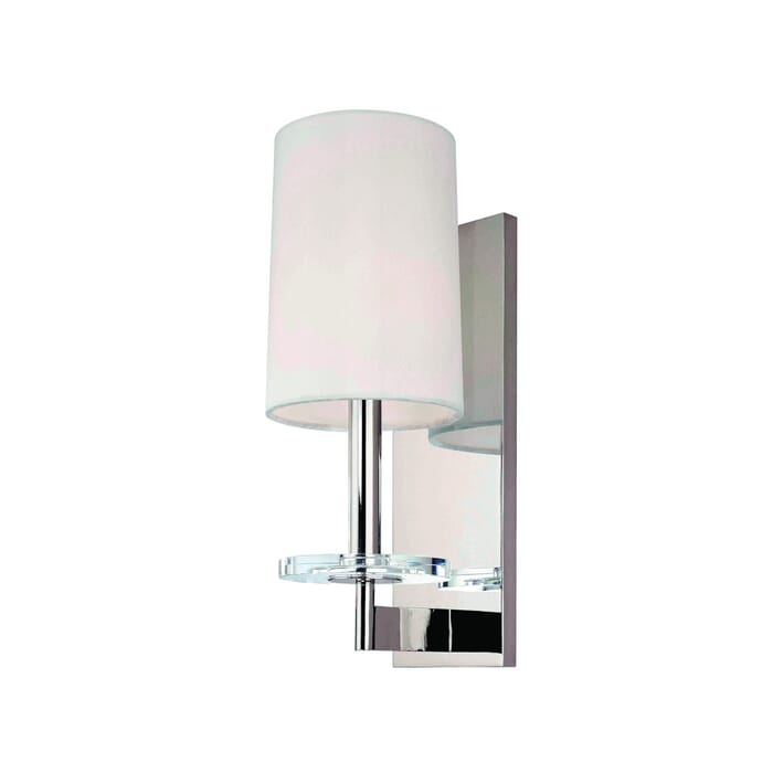Hudson Valley Chelsea 14" Wall Sconce in Polished Nickel Hudson Valley Chelsea 14" Wall Sconce in Polished Nickel
