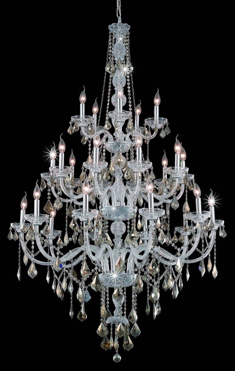 Verona 25-Light Chandelier in Chrome