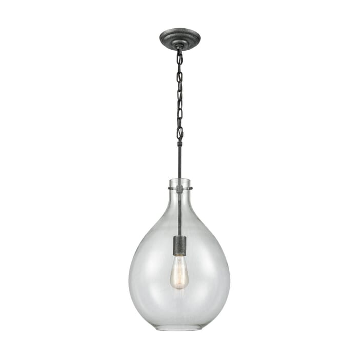 Sunderland 1-Light Mini Pendant in Silvered Graphite Sunderland 1-Light Mini Pendant in Silvered Graphite