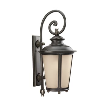 Sea Gull Cape May 30" Outdoor Wall Light in Burled Iron