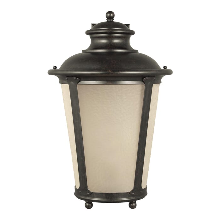 Sea Gull Cape May Outdoor Wall Light in Burled Iron Sea Gull Cape May Outdoor Wall Light in Burled Iron
