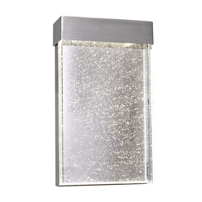 Maxim Lighting Moda 12" Bubble Wall Sconce in Stainless Steel Maxim Lighting Moda 12" Bubble Wall Sconce in Stainless Steel