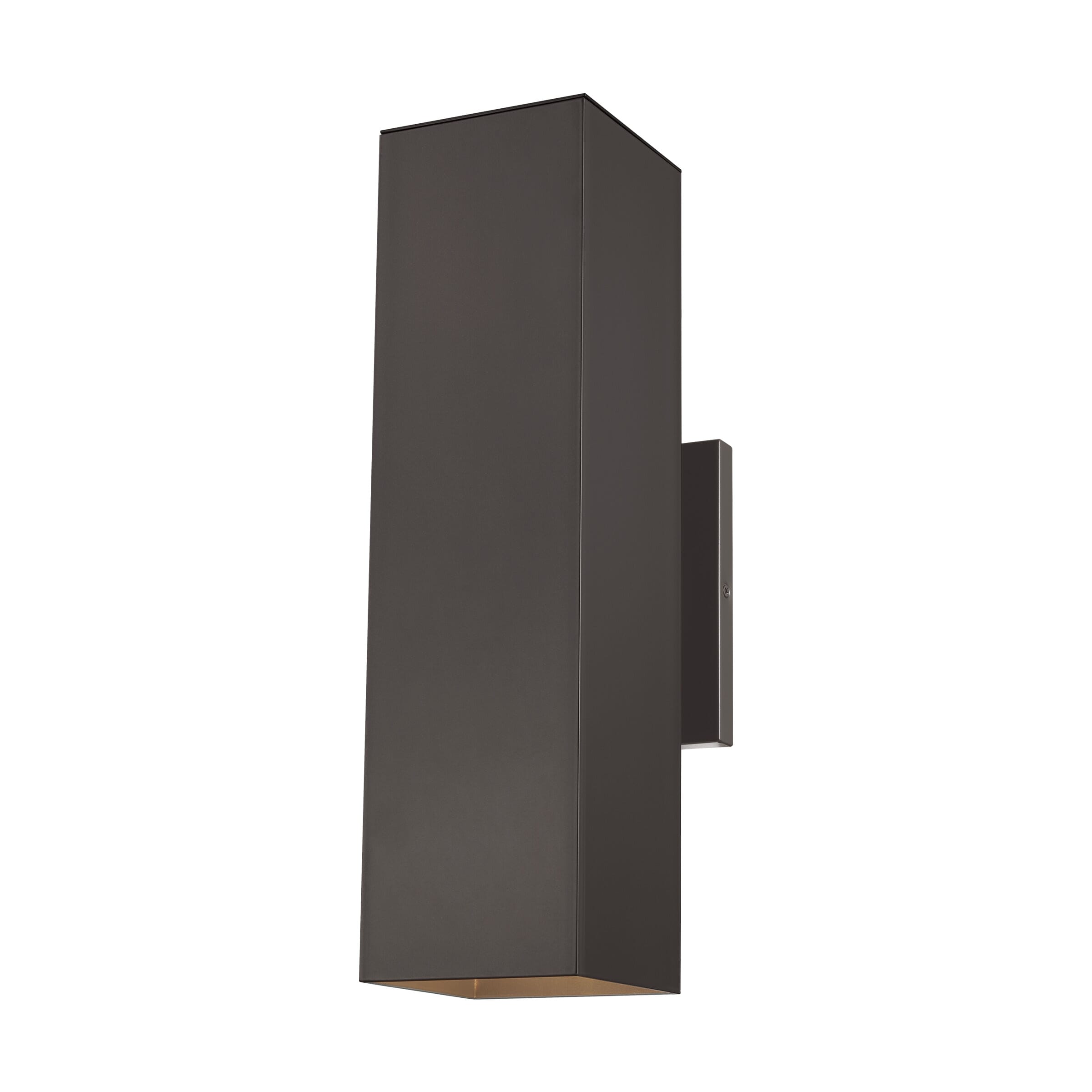 Sea Gull Pohl 2-Light Outdoor Wall Light in Bronze