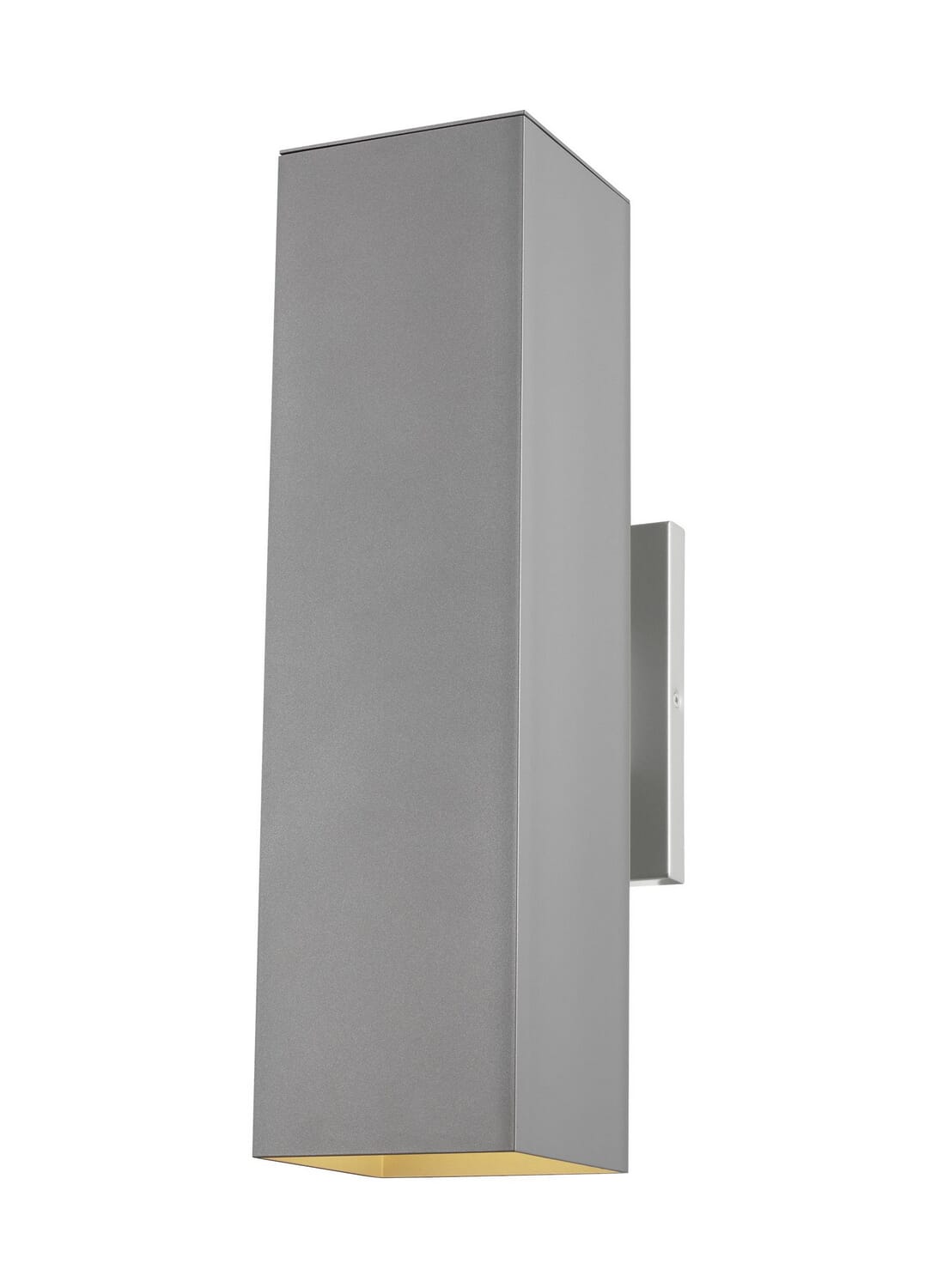 Pohl 2-Light Outdoor Wall Lantern in Painted Brushed Nickel