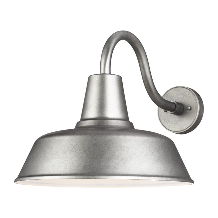 Barn Light 1-Light Outdoor Wall Lantern in Weathered Pewter Barn Light 1-Light Outdoor Wall Lantern in Weathered Pewter