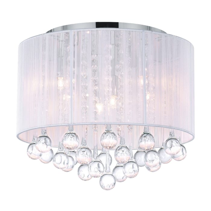 Six Light Flush Mount by CWI Lighting Six Light Flush Mount by CWI Lighting
