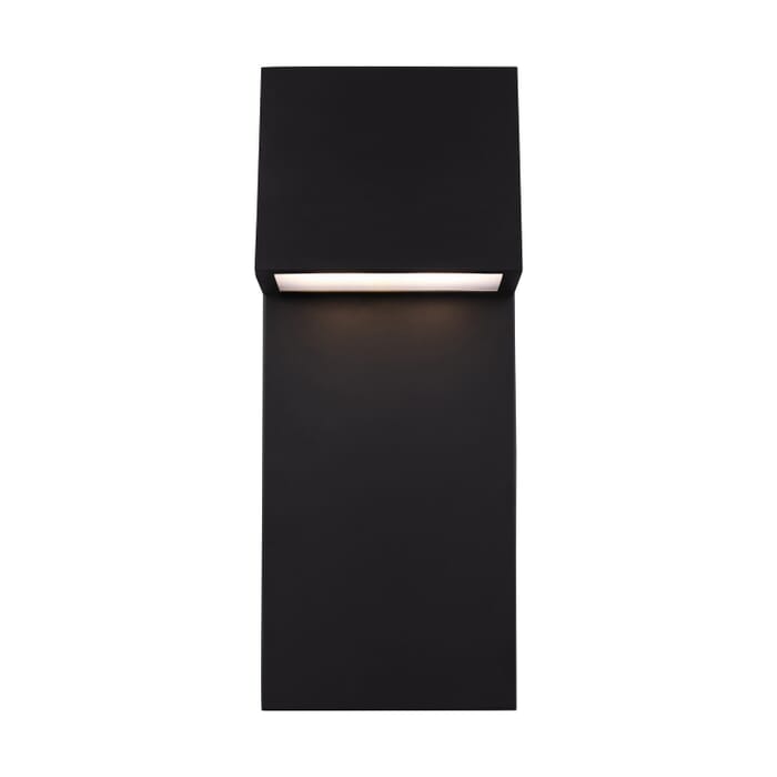 Rocha 2-Light LED Outdoor Wall Lantern in Black Rocha 2-Light LED Outdoor Wall Lantern in Black