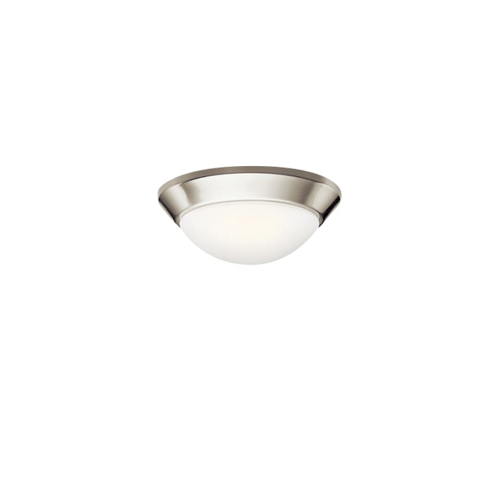 Ceiling Space 1-Light Flush Mount in Brushed Nickel Ceiling Space 1-Light Flush Mount in Brushed Nickel