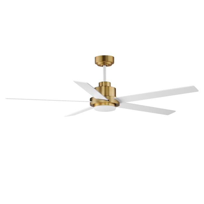 Daisy 1-Light 60" Ceiling Fan in Natural Aged Brass Daisy 1-Light 60" Ceiling Fan in Natural Aged Brass
