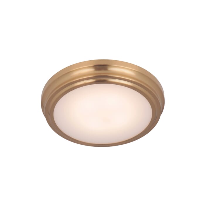 X66 flushmounts 1-Light LED Flush Mount in Satin Brass X66 flushmounts 1-Light LED Flush Mount in Satin Brass